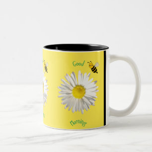 Good Morning Daisy Coffee Tasse