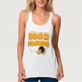Good Morning Egg & Coffee Cute Breakfast Tee (Vorderseite)