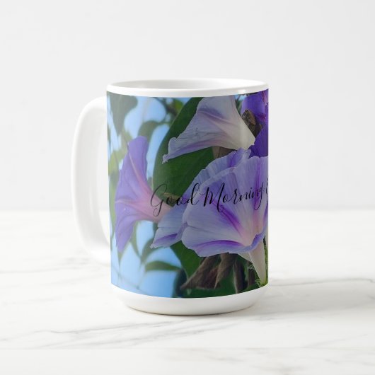 Good Morning Glory!!  Kaffeetasse (Vorderseite Links)