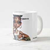 Good morning gorgeous  Jumbo-Tasse (Vorderseite Rechts)