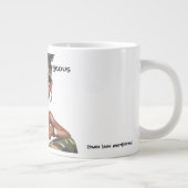 Good morning gorgeous  Jumbo-Tasse (Rechts)