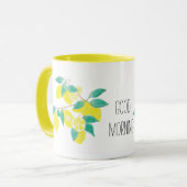 Good Morning Lemon Tasse (Vorderseite Links)