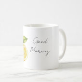 Good Morning Lemons Kaffeetasse (VorderseiteRechts)