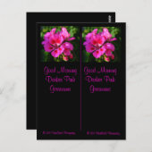 Good Morning Lesezeichen Postcard Postkarte (Vorne/Hinten)