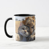 Good morning lion tasse (Links)