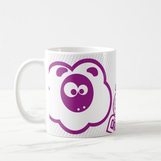 Good Morning Moulos - Violet Kaffeetasse (Links)