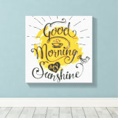 Good Morning My Sunshine Leinwanddruck (Insitu (Holzboden))