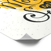 Good Morning My Sunshine Poster (Ecke)