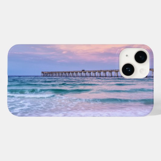 Good Morning Navarre Beach Pier Case-Mate iPhone Hülle (Rückseite (Horizontal))