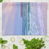 Good Morning Navarre Beach Pier Geschirrtuch (Gefaltet)