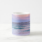 Good Morning Navarre Beach Pier Kaffeetasse (Mittel)