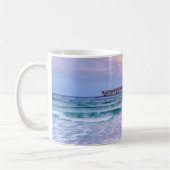 Good Morning Navarre Beach Pier Kaffeetasse (Links)
