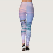 Good Morning Navarre Beach Pier Leggings (Rückseite)