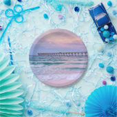 Good Morning Navarre Beach Pier Pappteller (Party)
