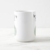 Good Morning Pumpkin Soft Sage Green Gingham Karie Kaffeetasse (Mittel)