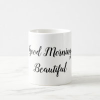 Good Morning Schöne Typografy Liebe Zitat