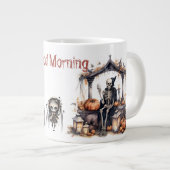 Good Morning Skeleton 20 OZ Tasse (Vorderseite Rechts)