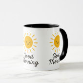 Good Morning smile Mug Tasse (VorderseiteRechts)