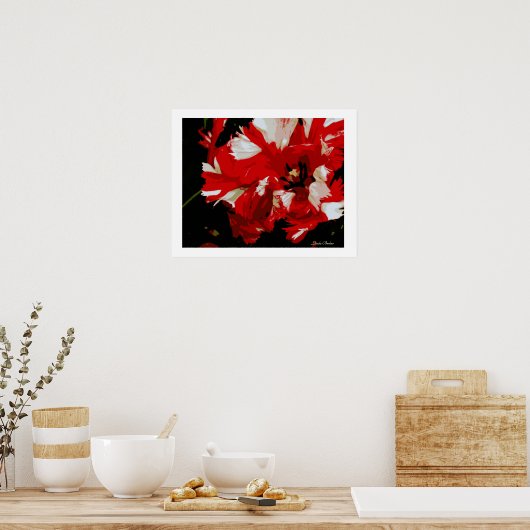 Good Morning Starshine von Linda Becker Poster (Küche)