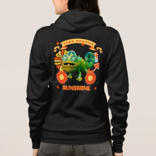 Good Morning Sunshine Funny Chameleon Hoodie