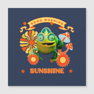 Good Morning Sunshine Funny Chameleon Magnetkarte