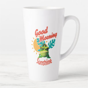 Good Morning Sunshine Funny Chameleon Milchtasse