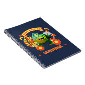 Good Morning Sunshine Funny Chameleon Notizblock (Rechte Seite)