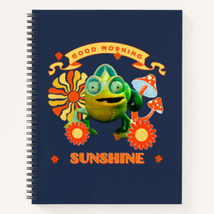 Good Morning Sunshine Funny Chameleon Notizblock