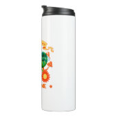 Good Morning Sunshine Funny Chameleon Thermosbecher (Nach rechts gedreht)