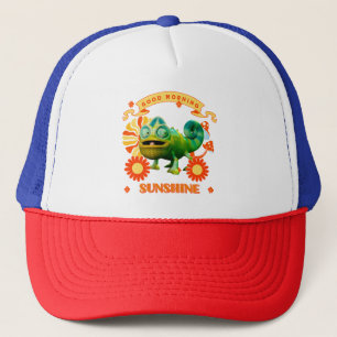 Good Morning Sunshine Funny Chameleon Truckerkappe