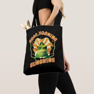 Good Morning Sunshine Funny Grumpy Chameleon Tasche