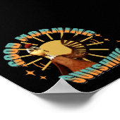 Good Morning Sunshine Funny Rooster Poster (Ecke)