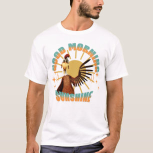 Good Morning Sunshine Funny Rooster T-Shirt