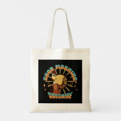 Good Morning Sunshine Funny Rooster Tragetasche (Rückseite)