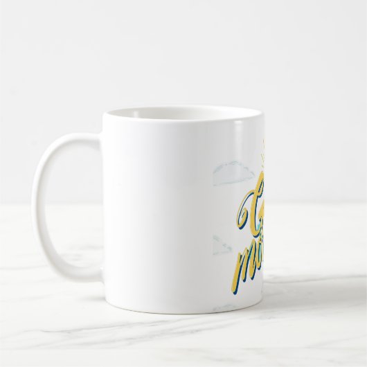 Good Morning Sunshine: Klassisch Kaffeetasse (Links)