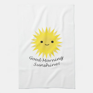 Good Morning Sunshine Niedlich Kawaii Sun Geschirrtuch