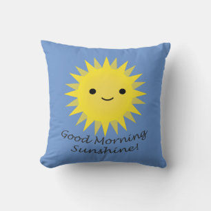 Good Morning Sunshine Niedlich Kawaii Sun Kissen