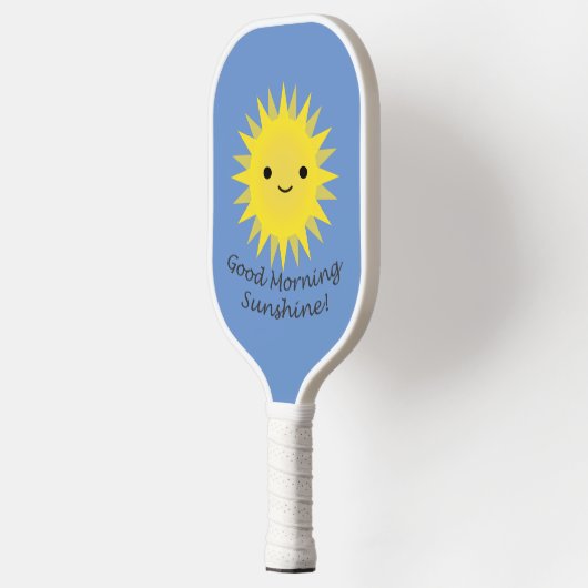 Good Morning Sunshine Niedlich Kawaii Sun Pickleball Schläger (Links)