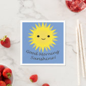 Good Morning Sunshine Niedlich Kawaii Sun Serviette (Beispiel)