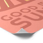 Good Morning Sunshine Niedlich Sun Kinderzimmer Ba Poster (Ecke)