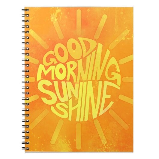 Good Morning, Sunshine! Notizblock (Vorderseite)