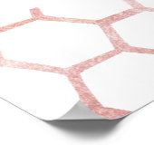 Good Morning Sunshine Pink Beehive Sign Poster (Ecke)