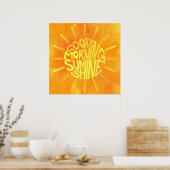 Good Morning, Sunshine! Poster (Küche)
