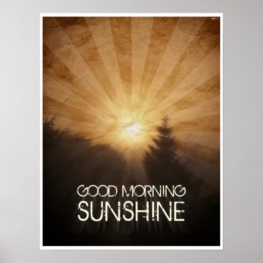 Good Morning Sunshine Poster (Vorne)