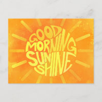 Good Morning, Sunshine!
