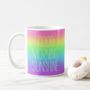 Good Morning Sunshine Rainbow Tasse