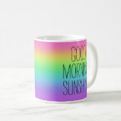 Good Morning Sunshine Rainbow Tasse (VorderseiteRechts)