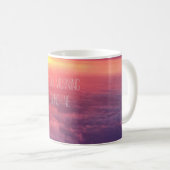 "Good Morning Sunshine"-Tasse Kaffeetasse (VorderseiteRechts)