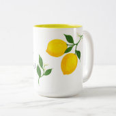 Good Morning Sunshine und Lemons Tasse (VorderseiteRechts)