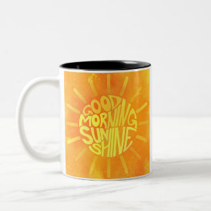 Good Morning, Sunshine Zweifarbige Tasse